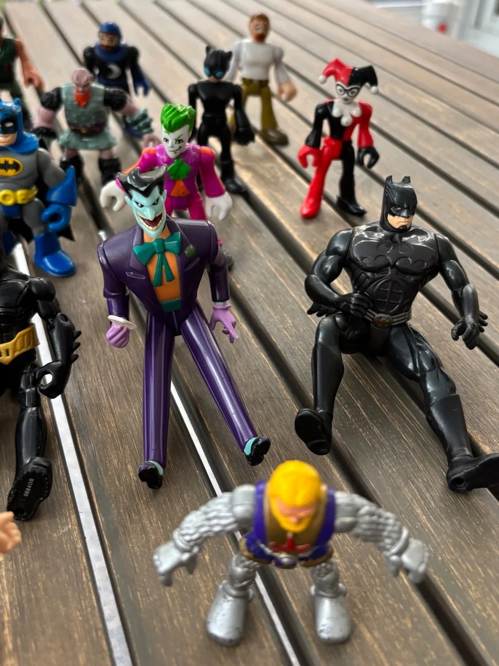 Lot of 38 Various Action Figures (Batman, Superman, Etc)